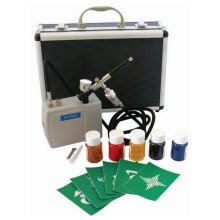 Air Craft Comp Mini Air - Battery - A138 Airbrush+5 X Paintx 6 Stencils Air Craft Comp Mini Air - Battery - A138 Airbrush+5 X Paintx 6 Stencils