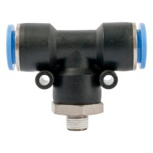 Pu Hose Fitting Tee 12mm-1/8 M Pu Hose Fitting Tee 12mm-1/8 M