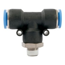 Pu Hose Fitting Tee 12mm-1/4 M Pu Hose Fitting Tee 12mm-1/4 M