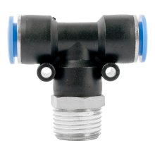 Pu Hose Fitting Tee 12mm-1/2 M Pu Hose Fitting Tee 12mm-1/2 M
