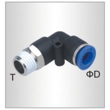 Air Craft Elbow 4mm-1/4 M Pu Hose Fitting Air Craft Elbow 4mm-1/4 M Pu Hose Fitting