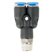Pu Hose Fitting Y Joint 4mm-1/8 M Pu Hose Fitting Y Joint 4mm-1/8 M