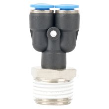 Pu Hose Fitting Y Joint 6mm-1/2 M Pu Hose Fitting Y Joint 6mm-1/2 M