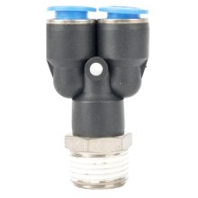 Pu Hose Fitting Y Joint 10mm-1/2 M Pu Hose Fitting Y Joint 10mm-1/2 M