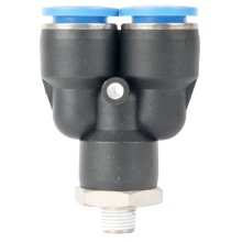 Pu Hose Fitting Y Joint 12mm-1/8 M Pu Hose Fitting Y Joint 12mm-1/8 M