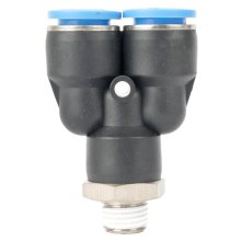 Pu Hose Fitting Y Joint 12mm-1/4 M Pu Hose Fitting Y Joint 12mm-1/4 M