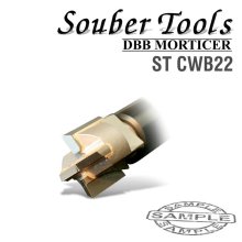 Souber Tools Carbide Tipped Cutter 22mm /Lock Morticer For Wood Screw Type