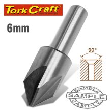 Tork Craft Countersink HSS 6mm 90deg. 5flute Tork Craft Countersink HSS 6mm 90deg. 5flute