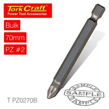 Tork Craft Pozi.2 X 70mm Power Bit Bulk Tork Craft Pozi.2 X 70mm Power Bit Bulk