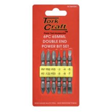 Tork Craft S/D Dbl.End Set Ph/Pz/Sl 6pce Tork Craft S/D Dbl.End Set Ph/Pz/Sl 6pce
