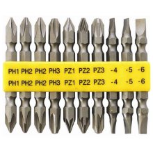 Tork Craft S/D Dbl.End Set Ph/Pz/Sl 10pce Tork Craft S/D Dbl.End Set Ph/Pz/Sl 10pce