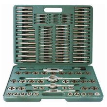 Tork Craft Tap & Die Set 110 Pce - Blow Mould Case 3 - 18mm Tork Craft Tap & Die Set 110 Pce - Blow Mould Case 3 - 18mm