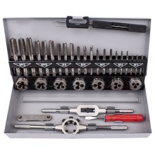 Tork Craft Tap And Die Set 32pce 3-12mm HSS In Steel Case Tork Craft Tap And Die Set 32pce 3-12mm HSS In Steel Case