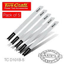 Tork Craft U-Shank Jigsaw Blade 10tpi For Wood 2.5mm Tork Craft U-Shank Jigsaw Blade 10tpi For Wood 2.5mm