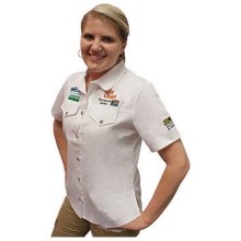 Tork Craft Ladies Blouse - White - Small Tork Craft Ladies Blouse - White - Small