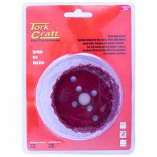 Tork Craft Hole Saw Carbide Grit 73mm - Red Tork Craft Hole Saw Carbide Grit 73mm - Red