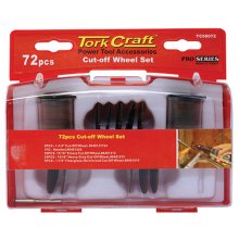 Tork Craft Mini Rotarty Cut-Off Wheel Set 72 Pce