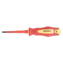 Tork Craft Screwdriver Insulated Phil.No.1 X 80mm Vde Tork Craft Screwdriver Insulated Phil.No.1 X 80mm Vde