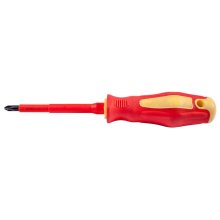 Tork Craft Screwdriver Insulated Phil.No.2 X 100mm Vde Tork Craft Screwdriver Insulated Phil.No.2 X 100mm Vde