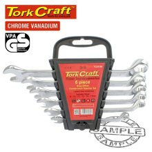 Tork Craft 6pcs deep offset combination spanner set 8-10-12-13-14-17mm Tork Craft 6pcs deep offset combination spanner set 8-10-12-13-14-17mm