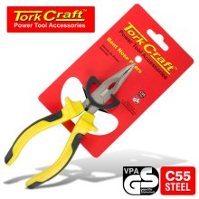 Tork Craft plier bent nose 160mm Tork Craft plier bent nose 160mm