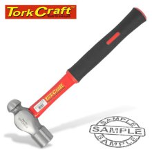 Tork Craft hammer ball pein 900g (32oz) fibreglass handle 310mm & full pol head