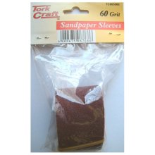 Tork Craft Sanding Drum Repl. Sleeves 60 Grit Set Qty.5 13 - 50mm
