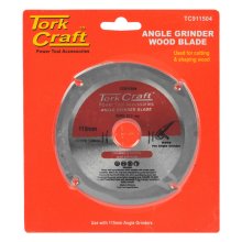 Tork Craft Blade 4 Teeth 115mm X 22.23mm For Wood On Angle Grinder Tork Craft Blade 4 Teeth 115mm X 22.23mm For Wood On Angle Grinder