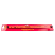 Tork Craft 2pc Hacksaw Blade Bi-Metal 24tx300 Hanging Card Tork Craft 2pc Hacksaw Blade Bi-Metal 24tx300 Hanging Card