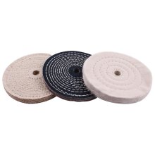 Tork Craft Buffing Wheel Kit 3pcs 150mm White & Denim Stiched & Sisal Polishing Tork Craft Buffing Wheel Kit 3pcs 150mm White & Denim Stiched & Sisal Polishing