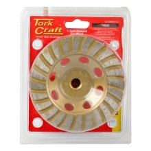 Tork Craft Dia. Cup Wheel 115mm X M14 Turbo Cold Pressed