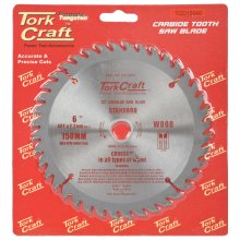 Tork Craft Blade Tct 150 X 40t 20/16 General Purpose Combination Wood Tork Craft Blade Tct 150 X 40t 20/16 General Purpose Combination Wood