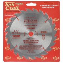 Tork Craft Blade Tct 165 X 24t 20/16 General Purpose Rip