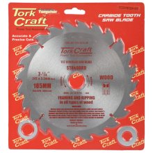 Tork Craft Blade Tct 185 X 24t 30/20/16/1 General Purpose Combination