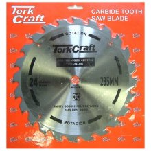 Tork Craft Blade Tct 235 X 24t 16mm General Purpose Rip