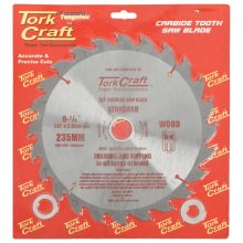 Tork Craft Blade Tct 235 X 24t 30/20/16 General Purpose Rip