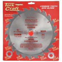 Tork Craft Blade Tct 250 X 24t 30-16 General Purpose Rip Tork Craft Blade Tct 250 X 24t 30-16 General Purpose Rip