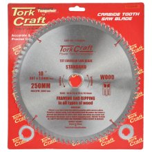 Tork Craft Blade Tct 250 X 80t 30/1/20/1 General Purpose Cross Cut Smooth Tork Craft Blade Tct 250 X 80t 30/1/20/1 General Purpose Cross Cut Smooth