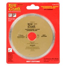 Tork Craft Diamond Blade 115mm Cont.Rim Profesional Tork Craft Diamond Blade 115mm Cont.Rim Profesional