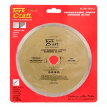 Tork Craft Diamond Blade Cont. Rim 180 X 22.23 Tork Craft Diamond Blade Cont. Rim 180 X 22.23