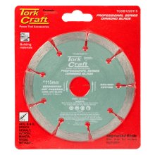 Tork Craft Dia.Bld.115mm Segm.Hot Pressed Tork Craft Dia.Bld.115mm Segm.Hot Pressed
