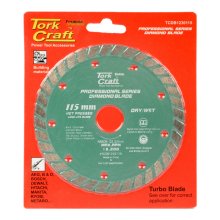 Tork Craft Dia.Bld.115mm Turbo Hot Pressed Tork Craft Dia.Bld.115mm Turbo Hot Pressed