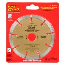 Tork Craft Diamond Blade 115mm Segmented Profesional