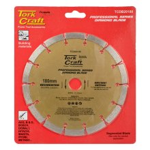 Tork Craft Diamond Blade 180mm Segmented Profesional