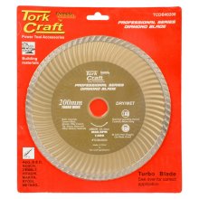 Tork Craft Diamond Blade 200x25.4mm Turbo Tork Craft Diamond Blade 200x25.4mm Turbo