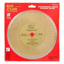 Tork Craft Diamond Blade 230mm Turbo Wave Profesional Tork Craft Diamond Blade 230mm Turbo Wave Profesional