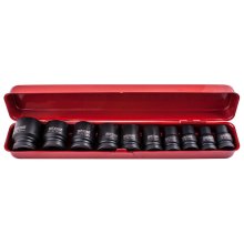 Tork Craft 10pc 1/2" Drive Impact Socket Set (10.11.13.14.17.19.21.22.24.27) Tork Craft 10pc 1/2" Drive Impact Socket Set (10.11.13.14.17.19.21.22.24.27)