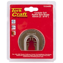 Tork Craft Quick Change Carbide Grit Radial Saw Blade 65mm(2-9/16") Tork Craft Quick Change Carbide Grit Radial Saw Blade 65mm(2-9/16")