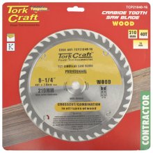 Tork Craft Blade Contractor 210 X 40t-16mm Circular Saw Tct Tork Craft Blade Contractor 210 X 40t-16mm Circular Saw Tct