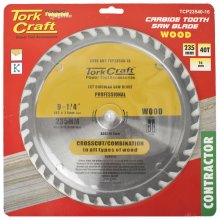 Tork Craft Blade Contractor 235 X 40t 16 Circular Saw Tct Tork Craft Blade Contractor 235 X 40t 16 Circular Saw Tct